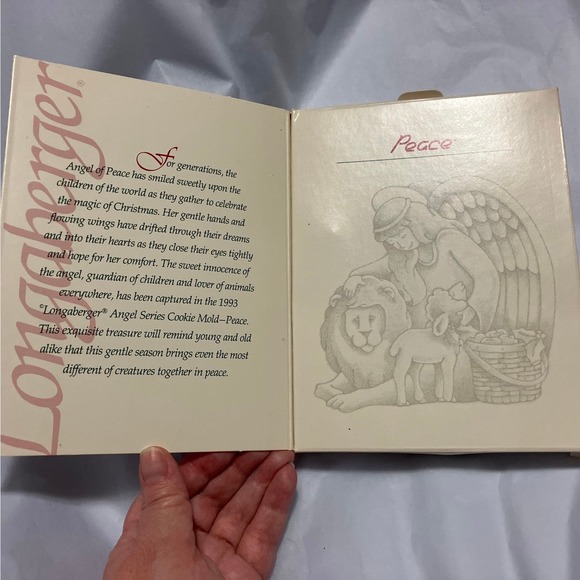 Longaberger Peace Angel Series Cookie Mold - Picture 3 of 5